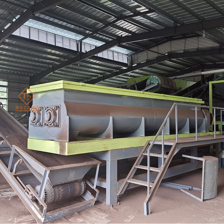 牛羊糞小型有機(jī)肥生產(chǎn)線設(shè)備選型和配置