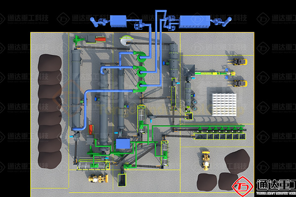年2萬(wàn)噸秸稈有機(jī)肥生產(chǎn)線多少錢?占地多大面積?