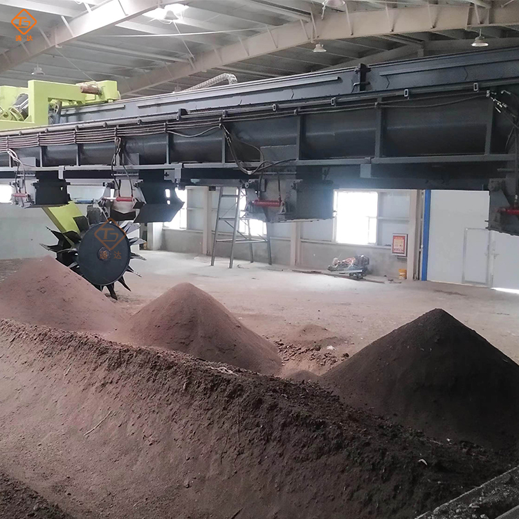 廢舊菌棒制肥料配套設(shè)備及工藝流程